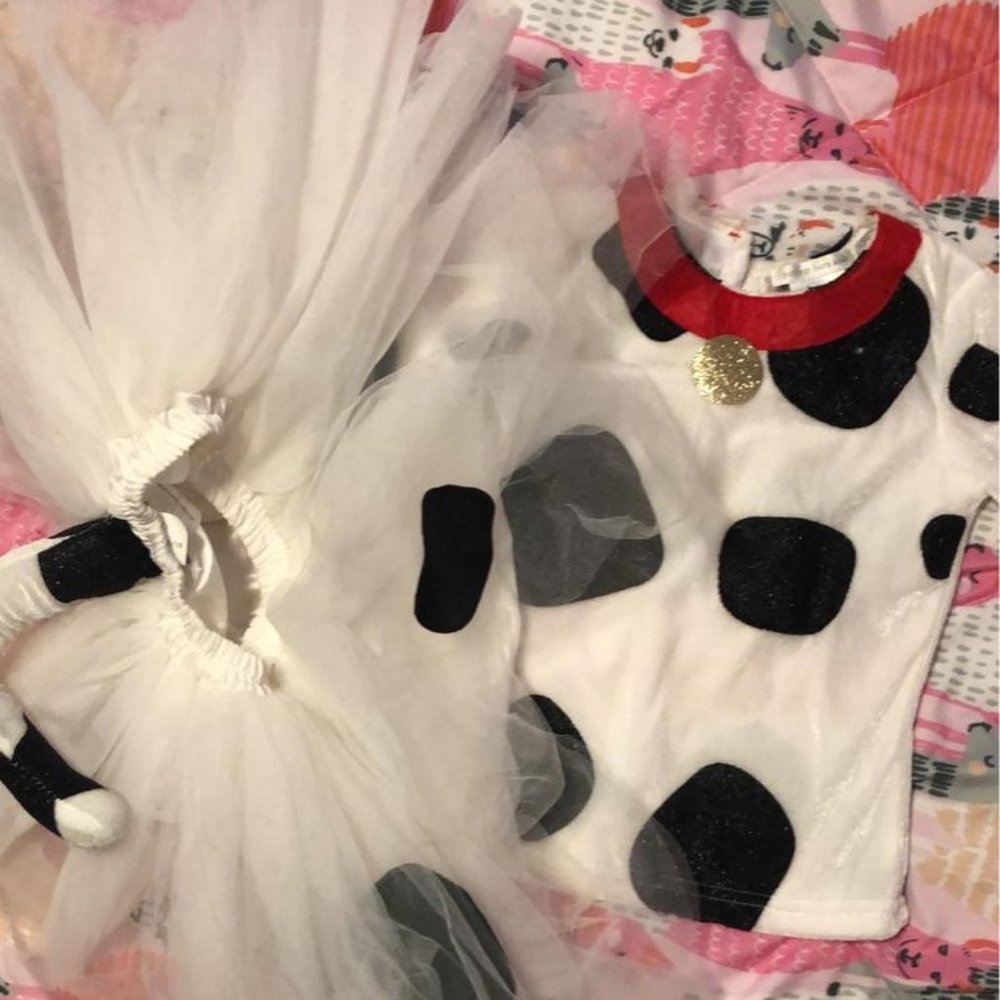 Pottery Barn Kids Dalmation kids tutu costume